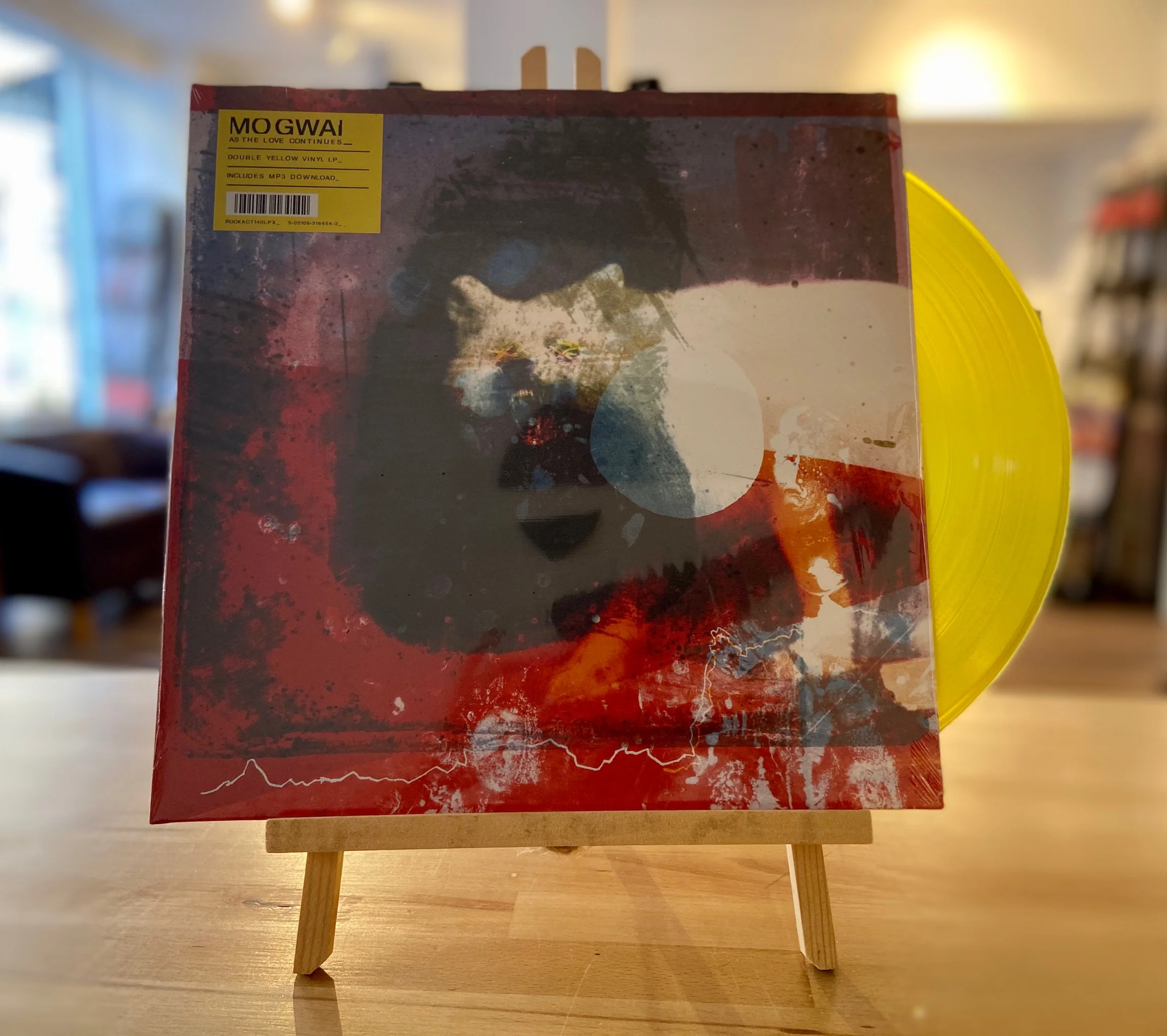 Mogwai As The Love Continues Vinyl LP Yellow Colour 2021 - Image 3